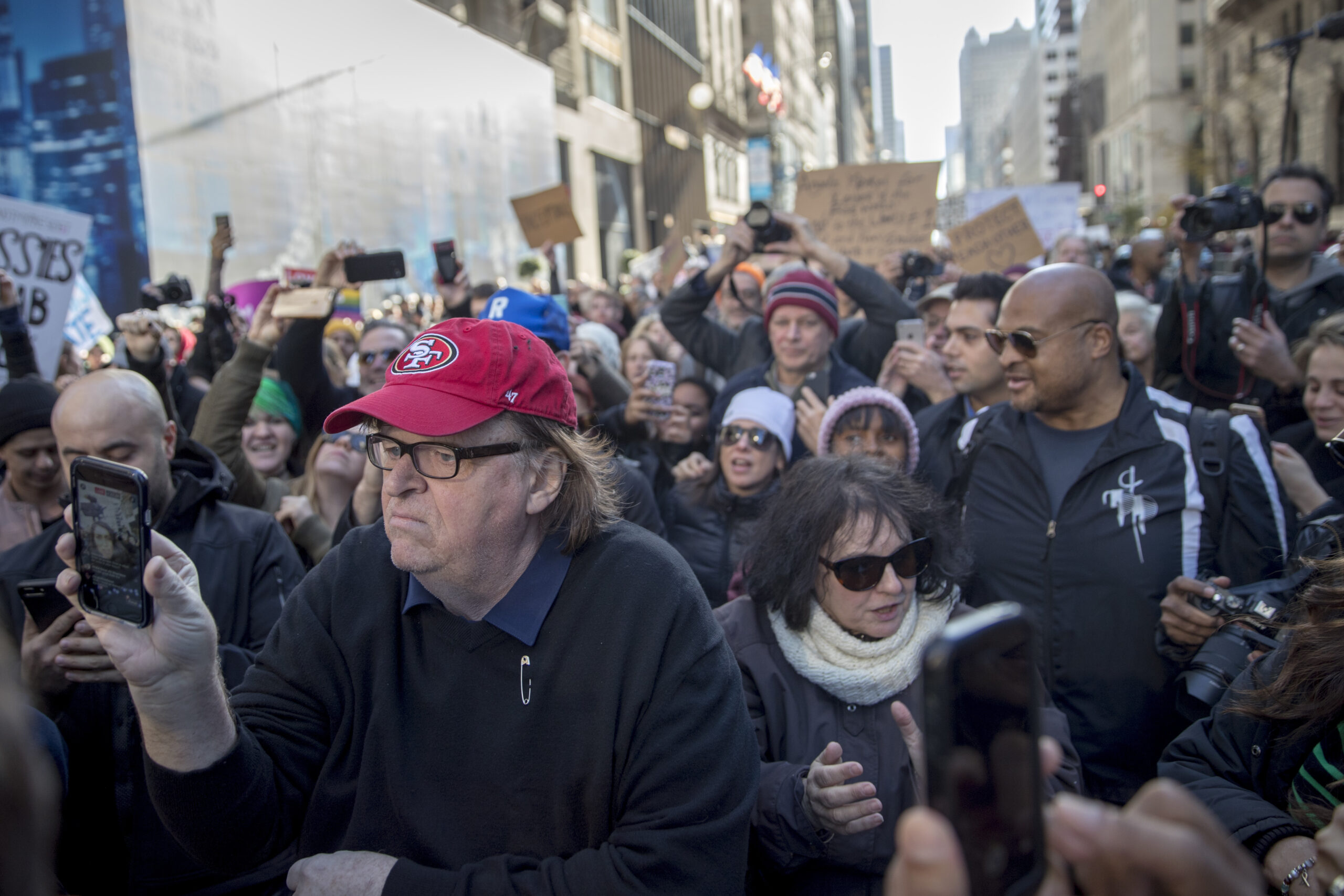 Michael Moore: ‘All hands on deck’ to disrupt Trump presidency