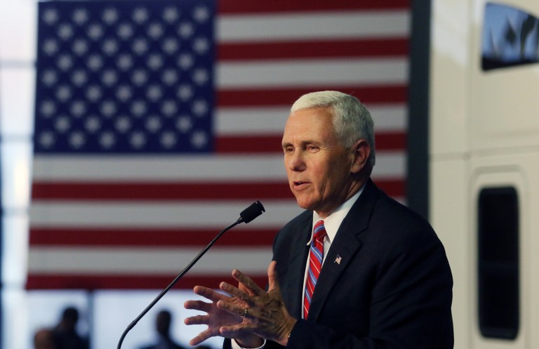 Republican vice presidential candidate Mike Pence said that his and Trump's messages are simply 