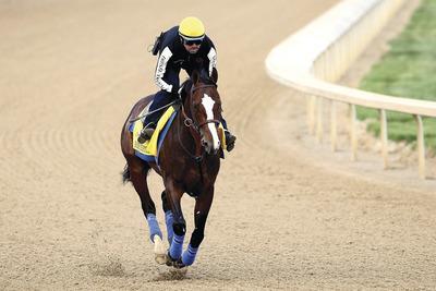 Matthew Stockman/Getty Images
Bodemeister in the No. 6 post opened as the Kentucky Derby favorite.