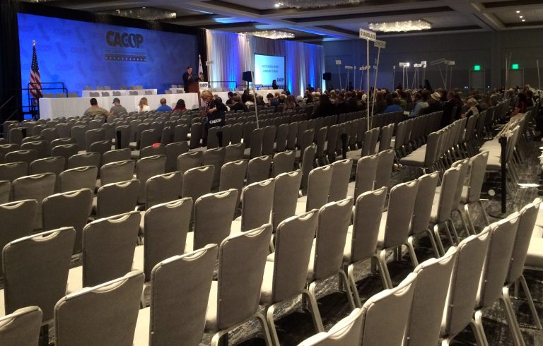 Two former presidents and a former Republican presidential nominee are not attending. (AP Photo/Michael Blood)