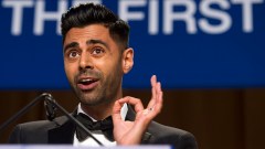 White House Correspondents’ dinner jokes about Trump and Russia: ‘The leader of our country is not here. And that’s because he lives in Moscow’