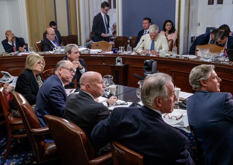 House Republicans on Friday set up four hours of debate on a bill to partially repeal and replace Obamacare. The House Rules Committee met just after 7 a.m., and debate the rule for nearly two hours before finally approving it. (AP Photo/J. Scott Applewhite)