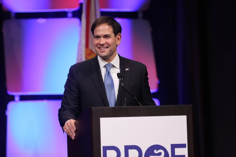 Georgia politician Ashley Bell is shifting his presidential endorsement of Rand Paul to Marco Rubio.Â (Tom Benitez/Orlando Sentinel via AP)