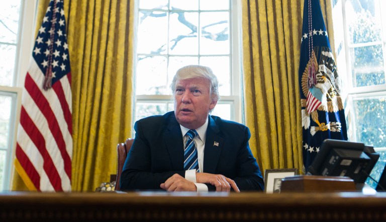 The author of a new tell-all book about the Trump White House said, 