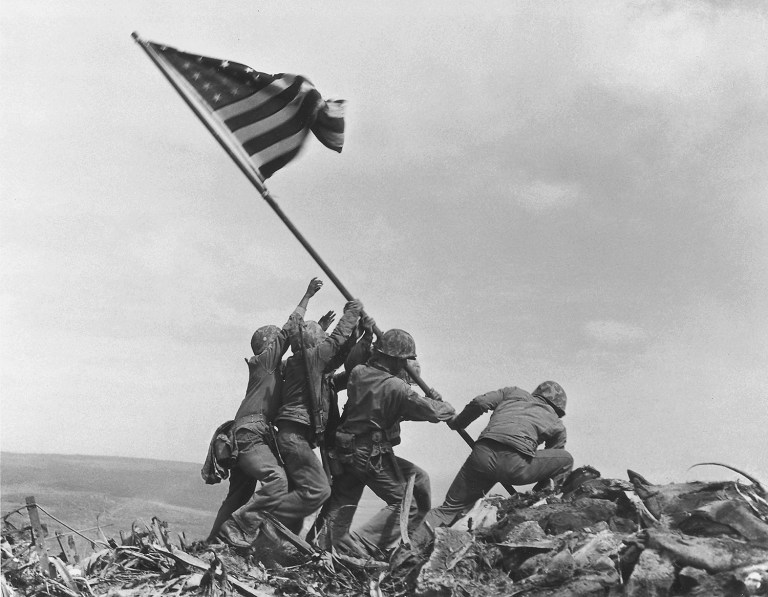 On Thursday, an internal Marine Corps investigation revealed that Pfc. Harold Schultz, and not Navy Corpsman John Bradley, was one of the flag raisers. (AP Photo/Joe Rosenthal, File)