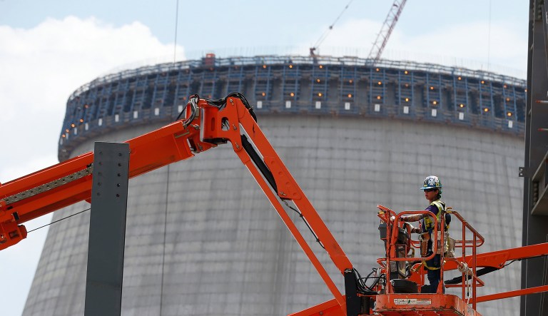 Supporters of the project are downplaying the impact of the lost nuclear production tax credit in the final GOP tax bill. (AP Photo/John Bazemore)