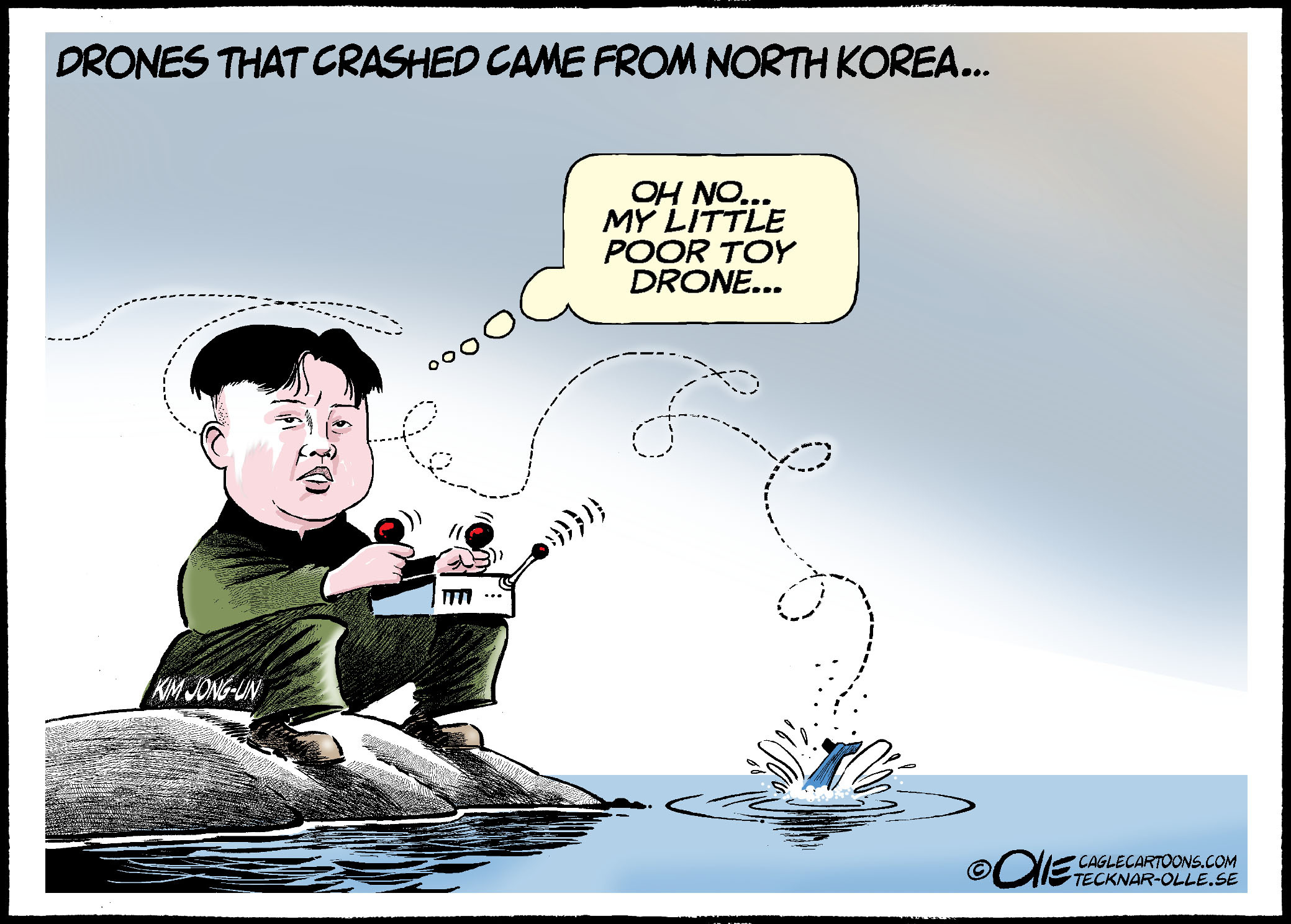 Editorial Cartoon: Kim Jong-Un’s toy
