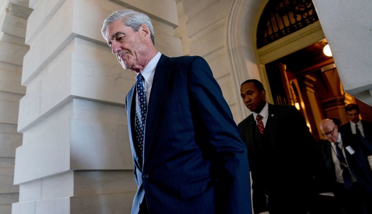 Former FBI Director Robert Mueller is now the special counsel probing Russian interference in the 2016 election. Mueller's investigation led to the indictment of multiple Trump campaign associates Monday. (AP Photo/Andrew Harnik, File)