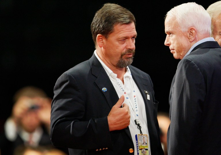 Mark Salter, who served as a senior adviser to McCain's 2008 presidential campaign, tweeted Tuesday that although Clinton 