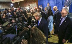 Press now required to have bathroom buddies at Trump rallies