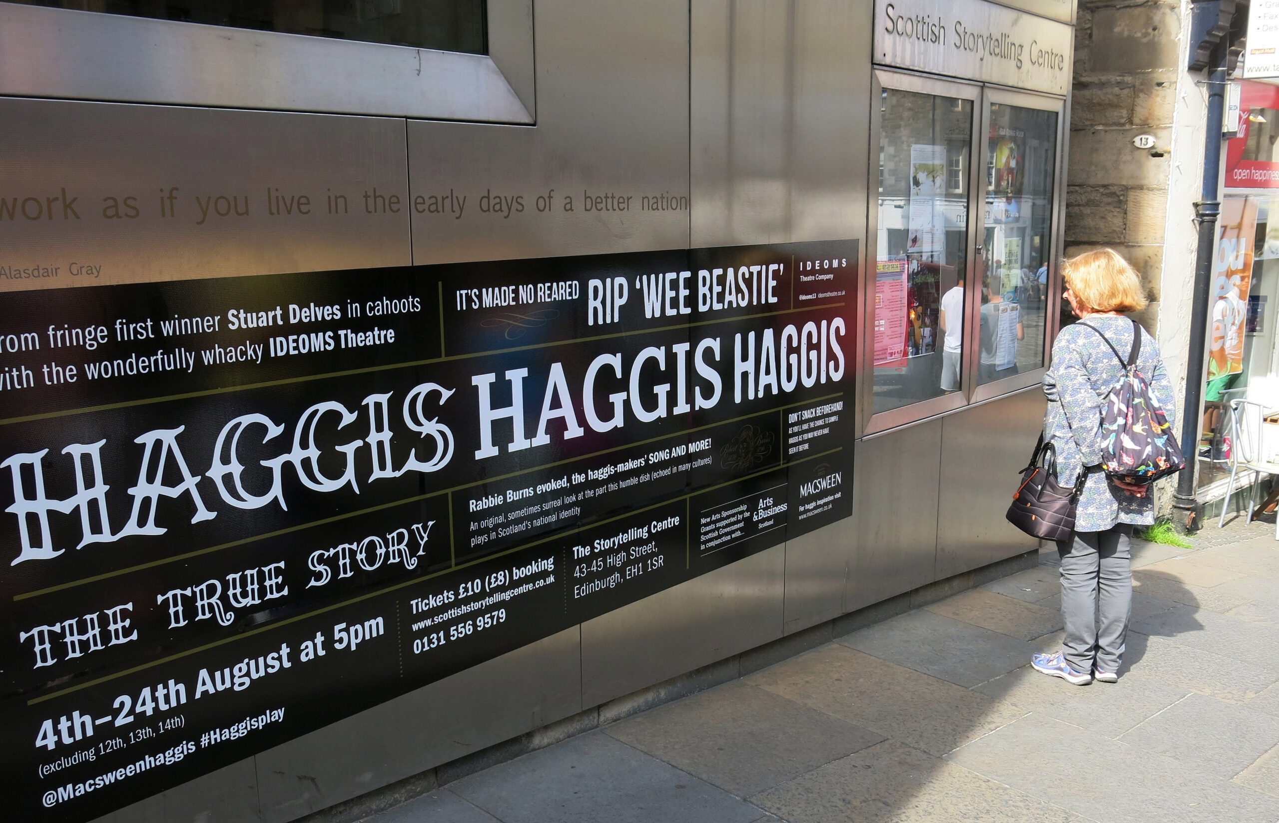 Haggis a potent symbol as Scotland decides future