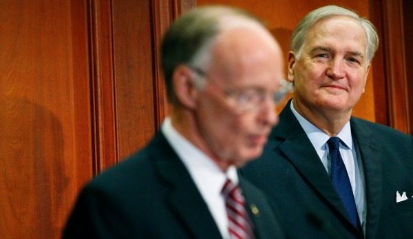 Disgraced Gov. Robert Bentley’s sex scandal threatens to ruin Sen. Luther Strange’s career
