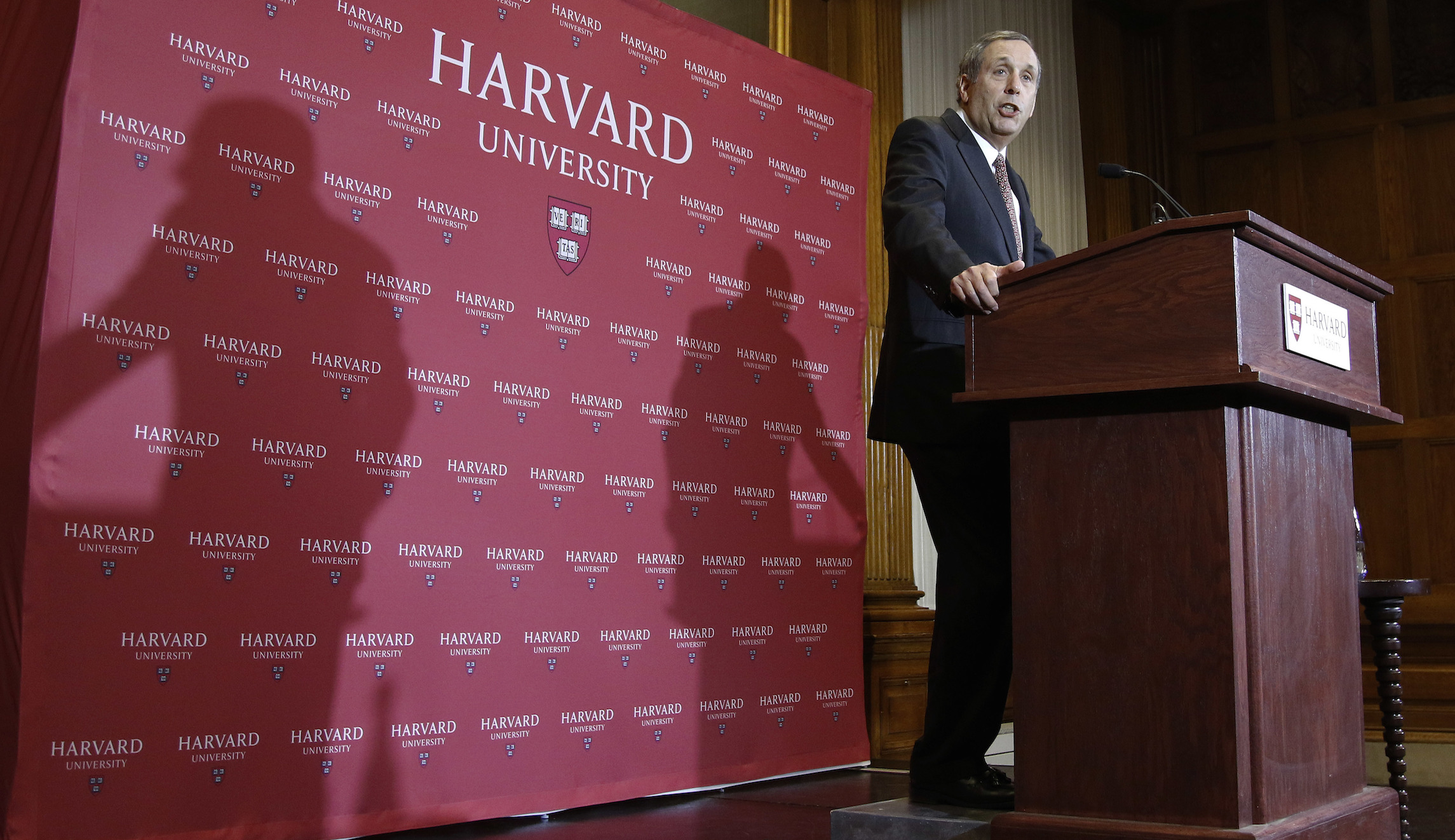 Students disappointed Harvard’s new president is white