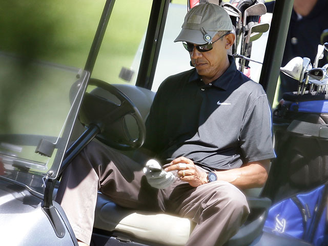 Poll: One-third say Obama golfs too much, should be criticized