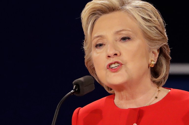 It's shocking that Hillary Clinton would discuss the 