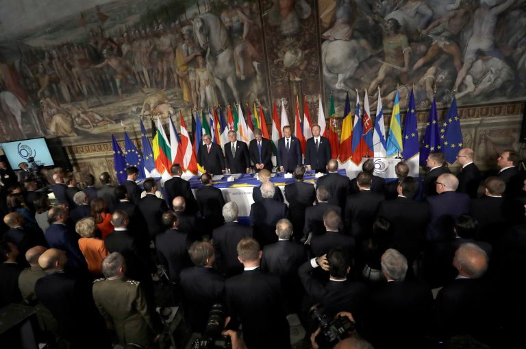 His suggestion came during a hearing on countering Russian aggression against the west. (AP Photo/Alessandra Tarantino)