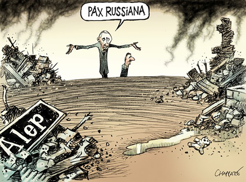 Editorial cartoon: Pax Russiana