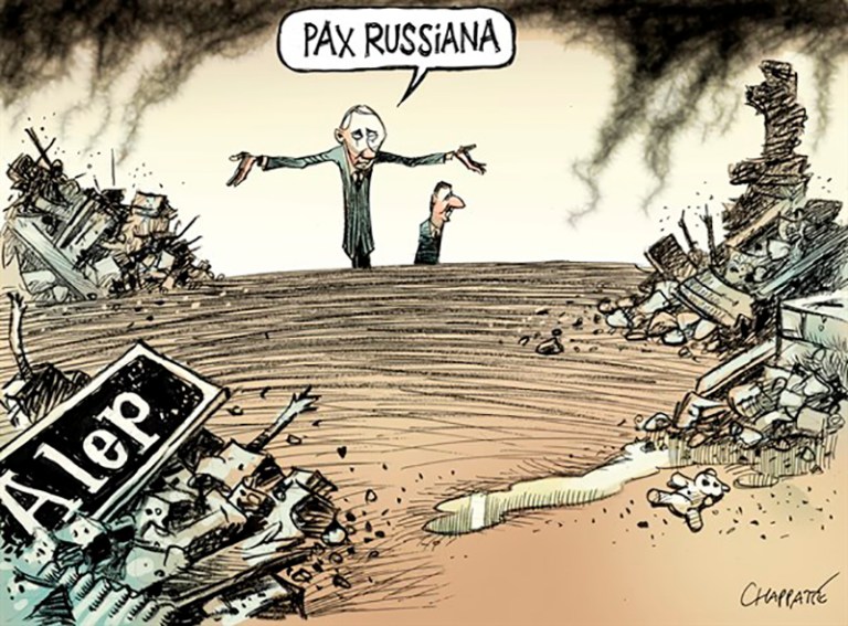 Editorial cartoon: Pax Russiana