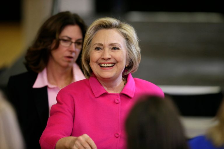NARAL, one of the largest pro-choice organizations in America, endorsed Democratic front-runner Hillary Clinton for president on Tuesday morning. (AP Photo/Charlie Neibergall)