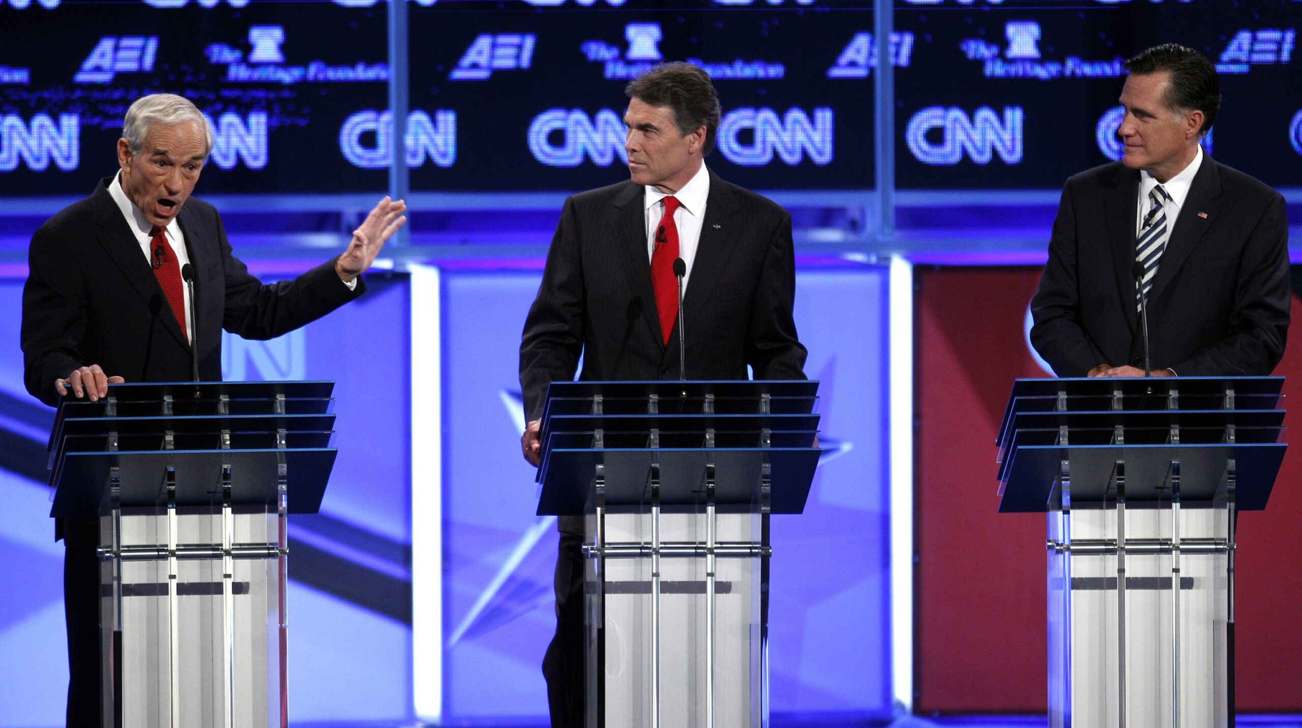 GOP debaters still rattling obsolete sabers