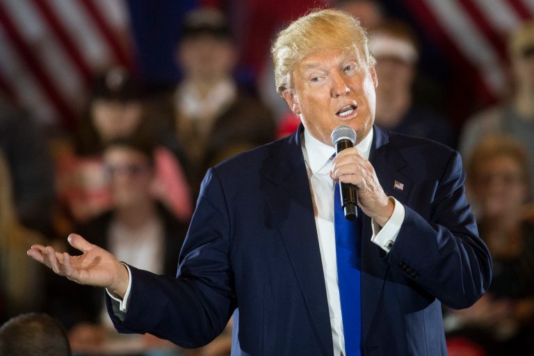 Republican presidential candidate Donald Trump's plan to repeal and replace Obamacare would cost nearly $500 billion over a decade. (AP Photo/John Minchillo)