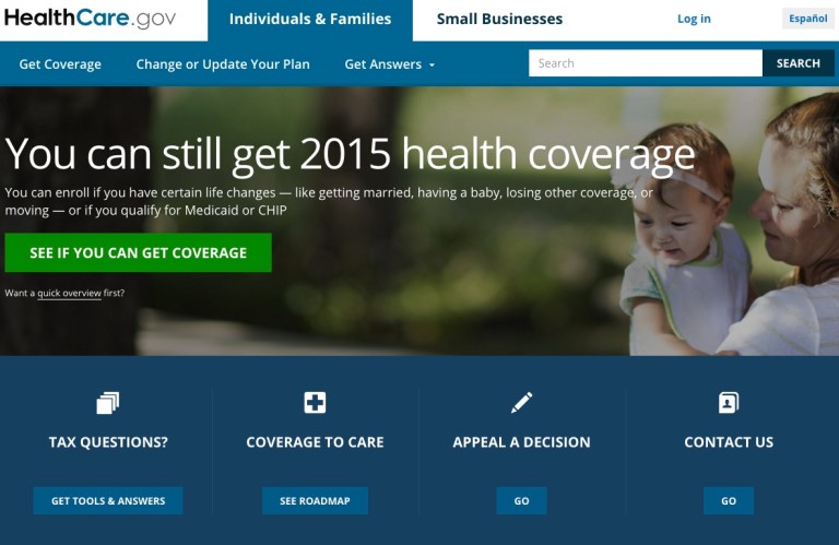 In addition to those who have gone through the process of enrolling in insurance through healthcare.gov, the database retains information on anyone who starts an application on the site but decides not to finish, and information on anyone deemed eligible for Medicaid. (image courtesy screenshot)