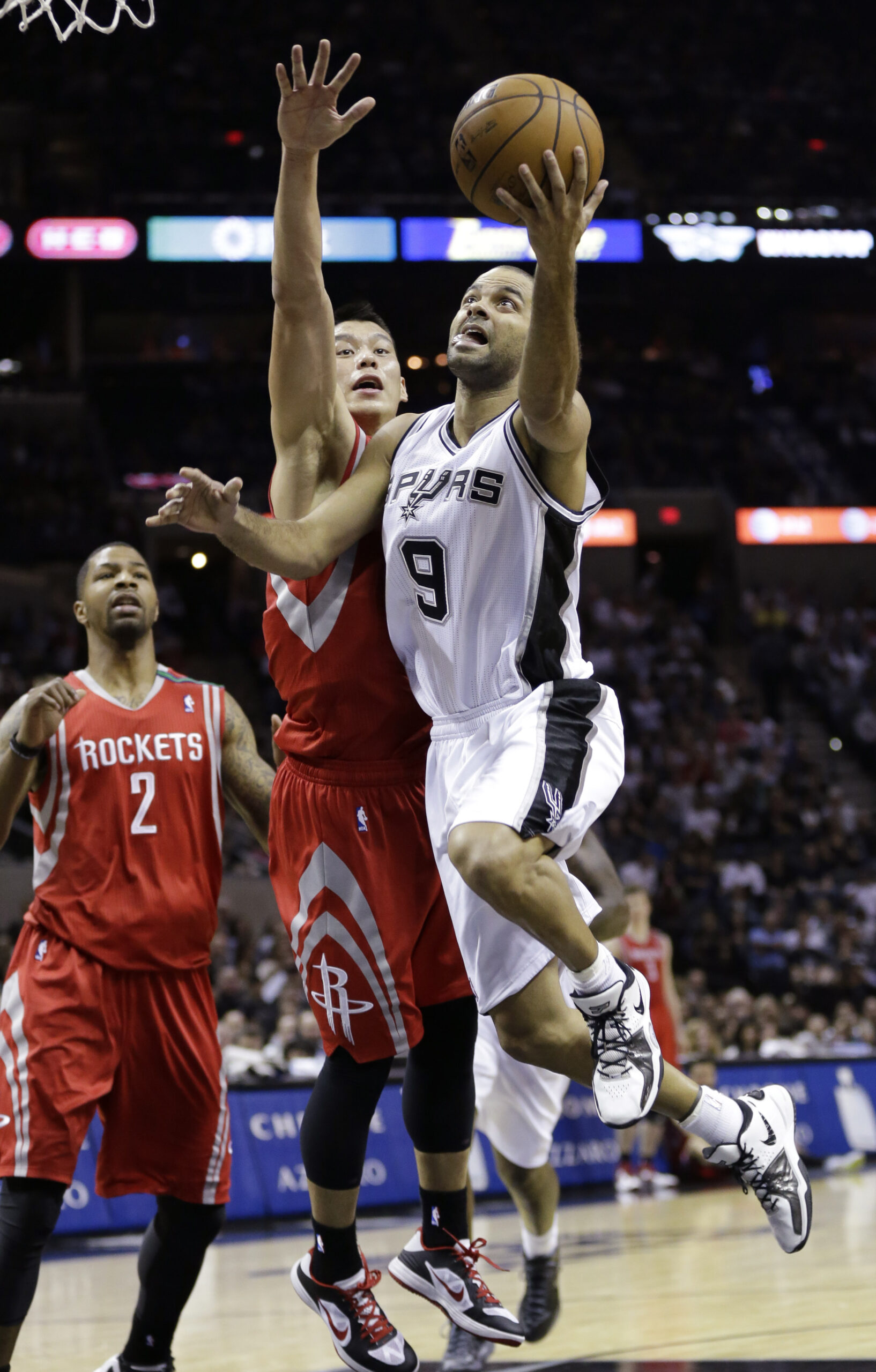 Parker leads balanced Spurs past Rockets 114-92