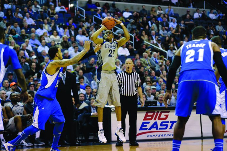 Alex Brandon/AP
Georgetown forward Otto Porter Jr. is among the top 15 players in the Big East in six different major statistical categories.