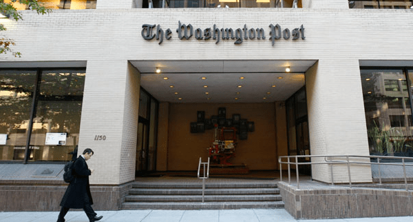 Washington Post follows Washington Examiner again