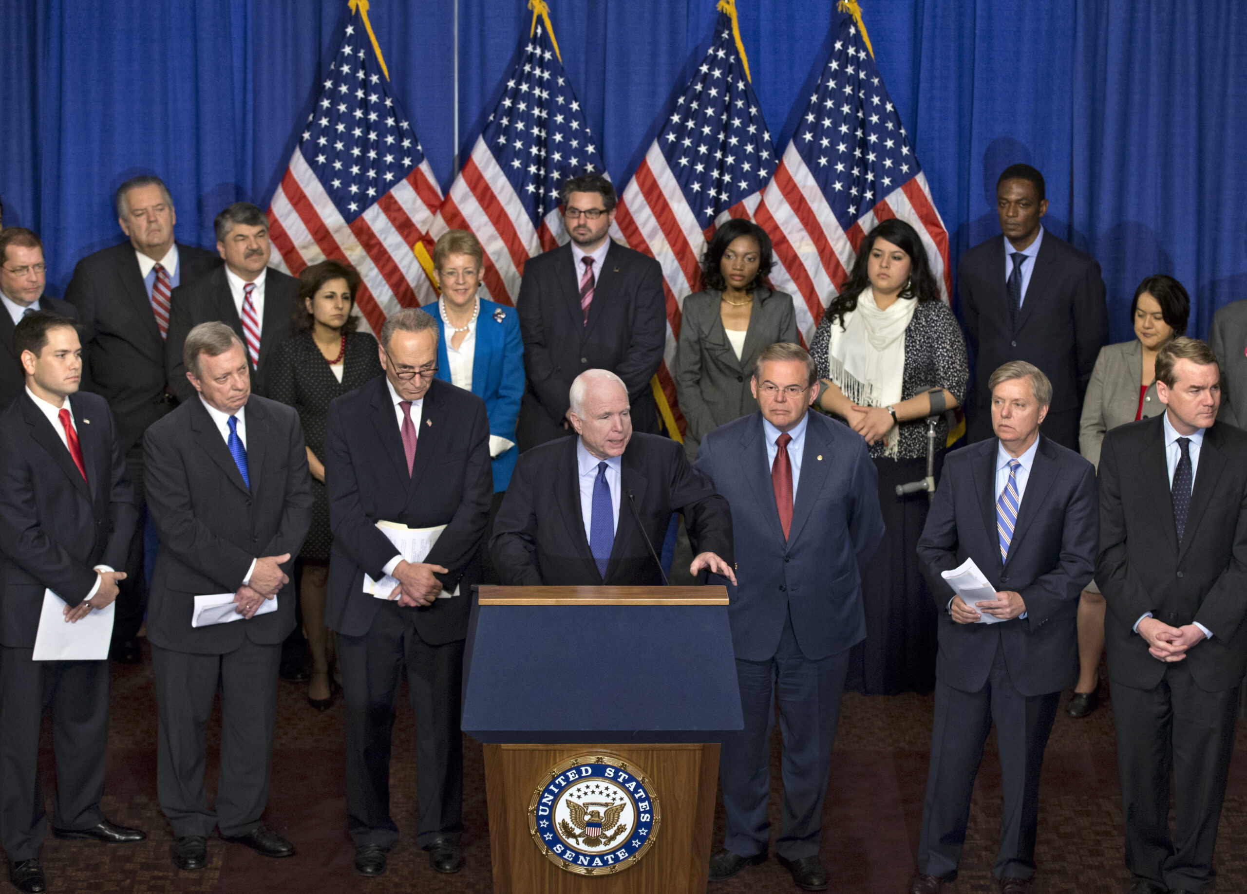 Senate GOP, Dems worlds apart on how to proceed on immigration