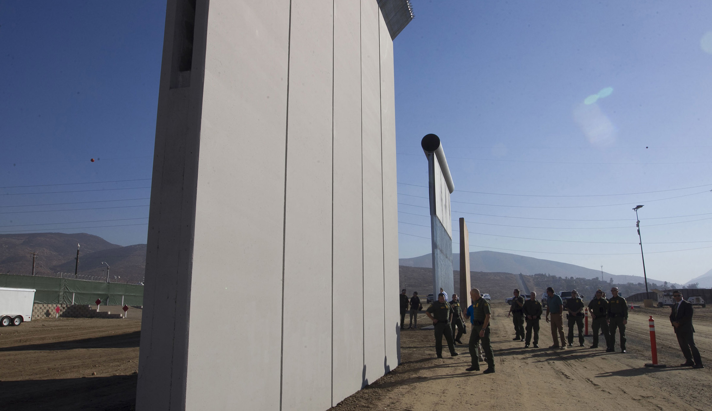 Watch: Border wall builder makes case for concrete barrier, not steel
