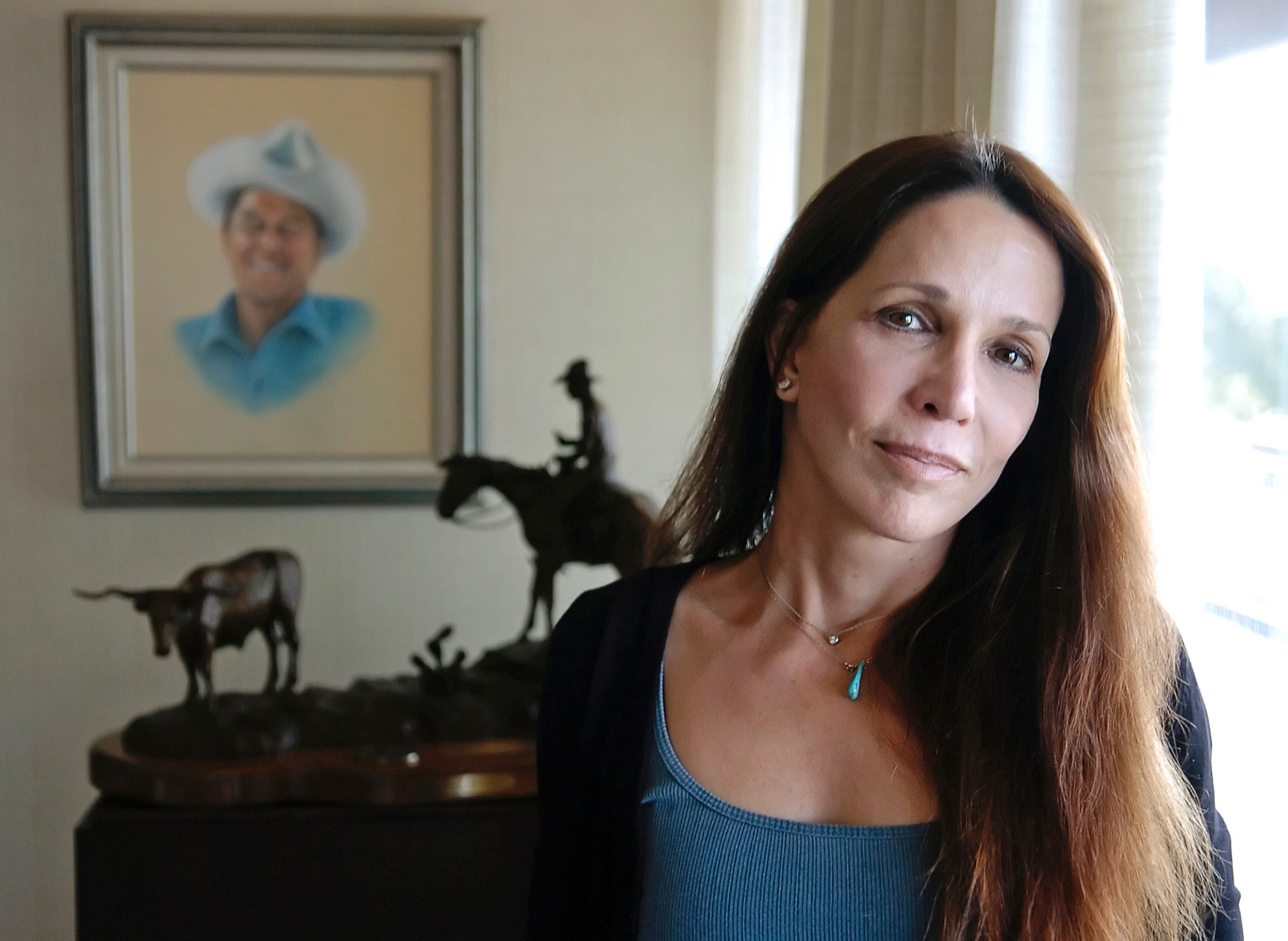 Ronald Reagan’s daughter tears into Trump for gun comments about Clinton