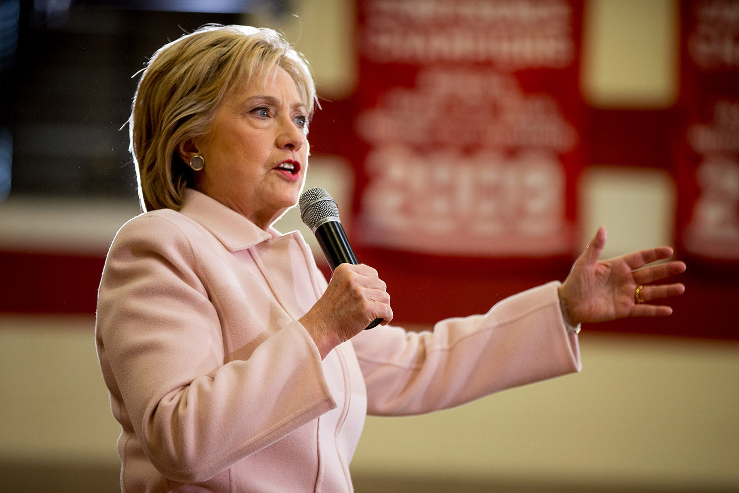 Clinton tries to turn Trump into the GOP’s albatross