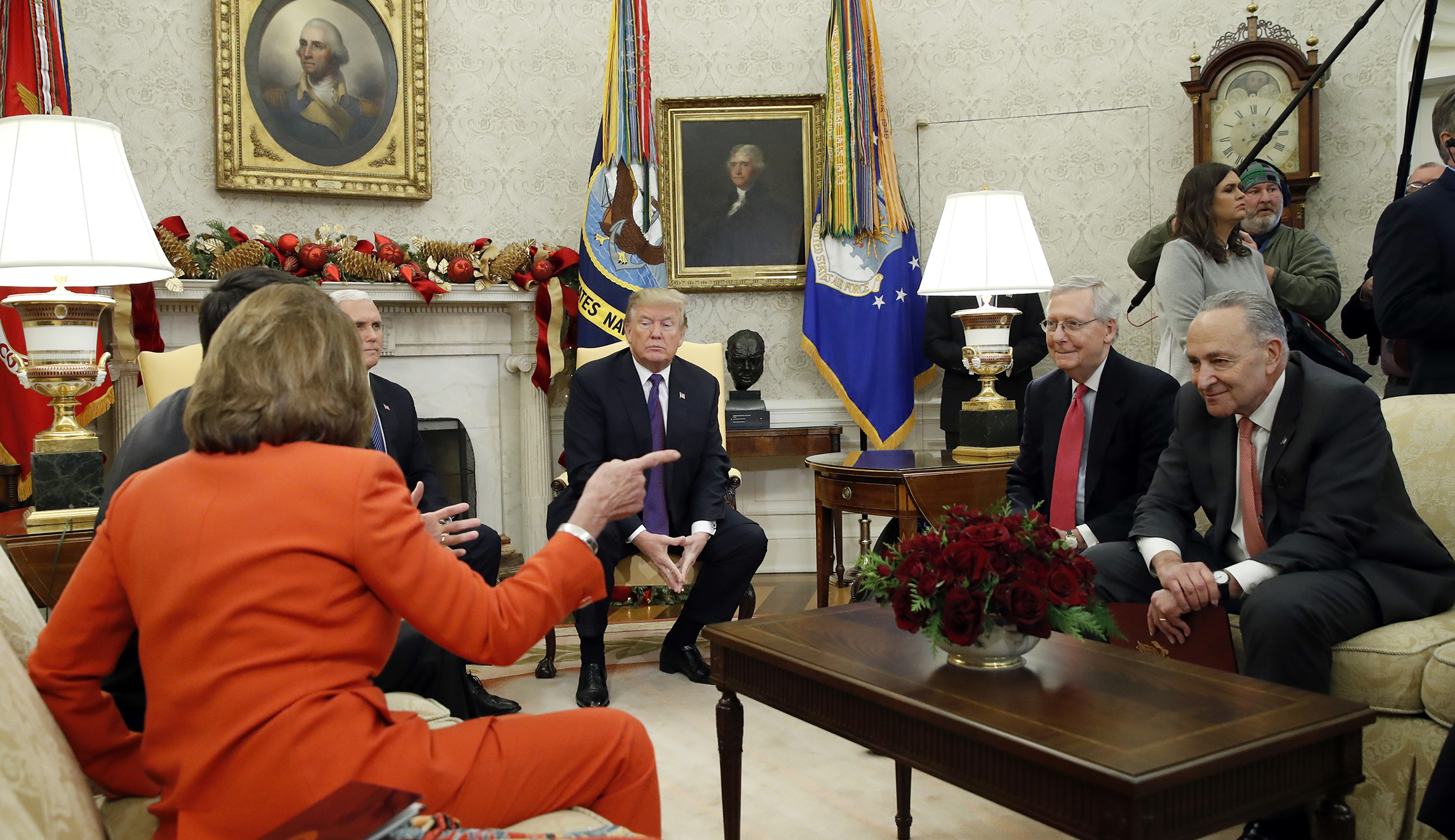 ‘Let’s get it done’: White House, congressional leaders hope to strike budget deal in Oval Office meeting