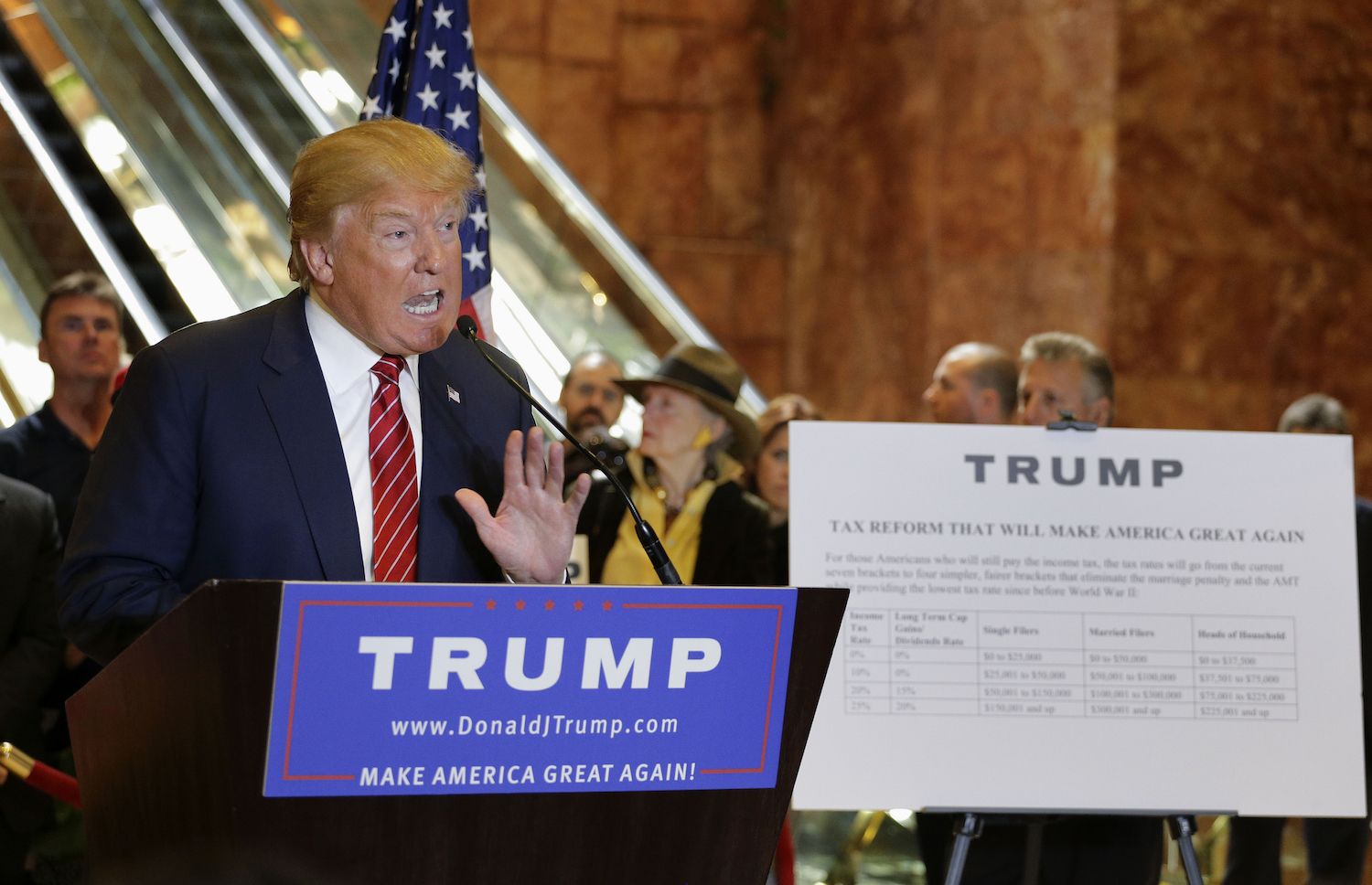 Trump raises new questions with revamped tax plan