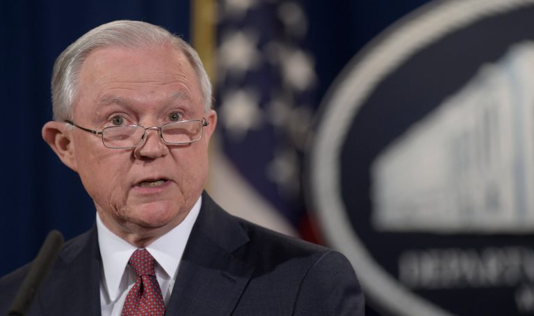 A Heritage Foundation employee lobbied Attorney General Jeff Sessions to exclude Democrats and mainstream Republicans from President Trump's voter fraud commission, according to recently released records. (AP Photo/Susan Walsh)
