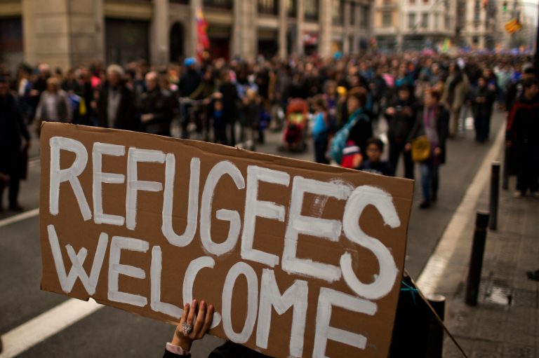 A federal judge in Wisconsin on Friday ruled against President Trump's revised travel ban in a singular case regarding the wife and child of a Syrian refugee who had relocated to the U.S. in 2014. (AP Photo/Emilio Morenatti)