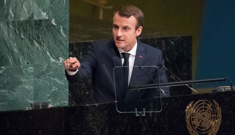 President Emmanuel Macron emphasized 