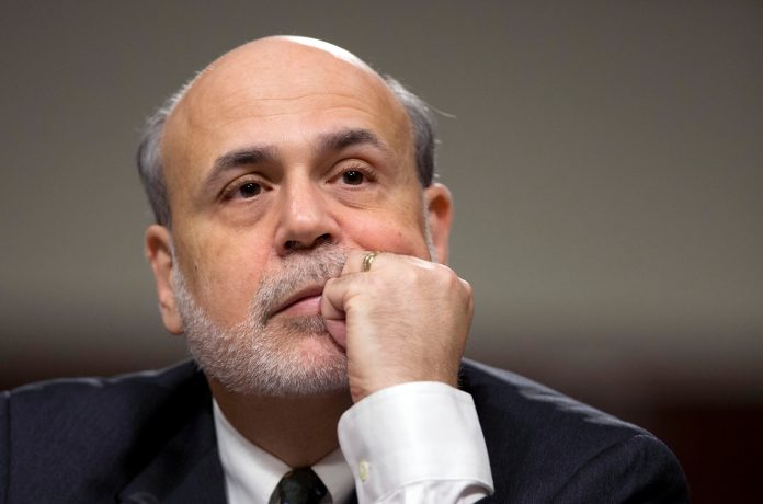 Federal Reserve Chairman Ben Bernanke will say Wednesday that the Fed is planning to slow down its stimulus program later this year only if the economy continues to improve. (AP/Manuel Balce Ceneta)