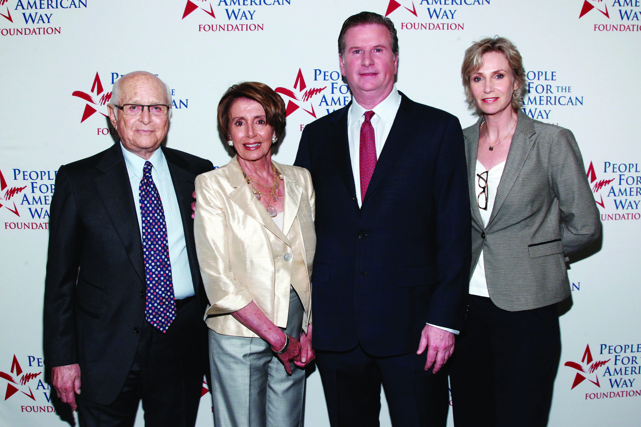 Jane Lynch praises Norman Lear, will not say Bristol Palin’s name out loud