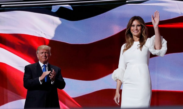 Melania Trump wows delegates