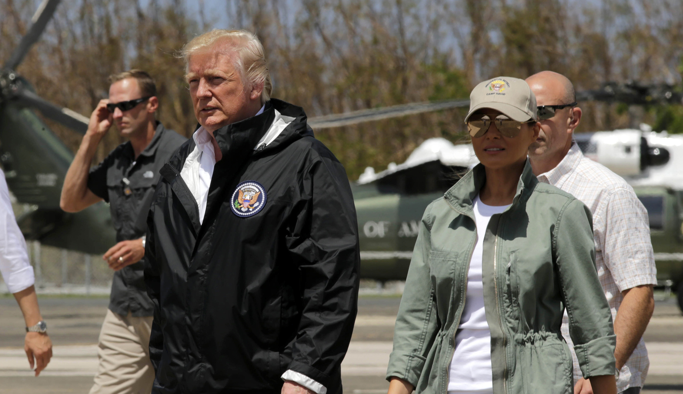 Trump’s approval rating for handling hurricanes drops 20 percent