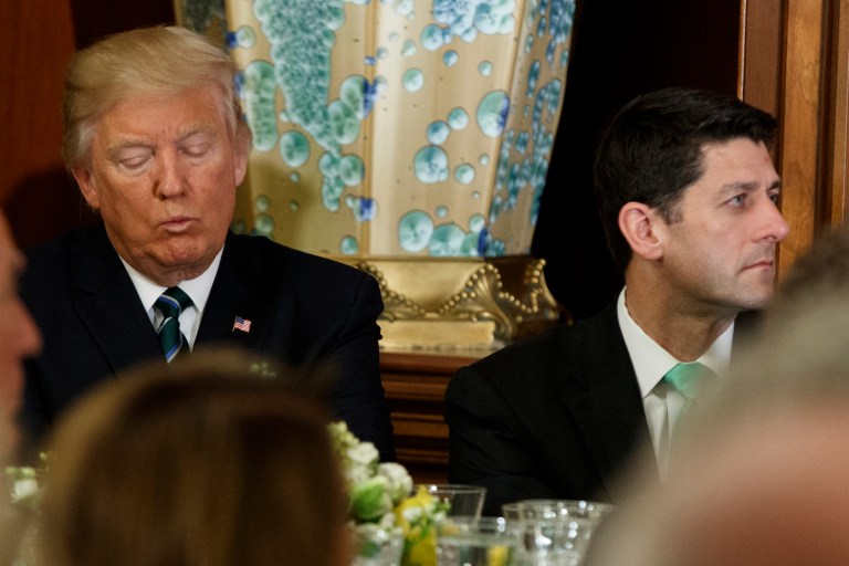 There's blame to go around everywhere here. (AP Photo/Evan Vucci)