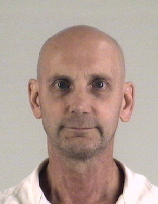 A photo, date not known, provided by the Tarrant County Sheriff's Office shows former Fort Worth police Officer Brian Franklin, who is serving a life sentence in the 1994 rape of a 13-year-old girl. His lawyers have presented evidence that the girl perjured herself. The former officer's case will receive a hearing Thursday, Aug. 14, 2014, in Fort Worth, Texas. (AP Photo/Tarrant County Sheriff's Office via Fort Worth Star-Telegram)