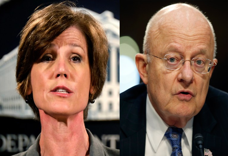 Two former Obama administration officials will testify on Russia's influence in the 2016 election, giving both Republicans and Democrats a chance to advance their very different theories on how the government behaved on the issue of Russia and President Trump's election. (AP)