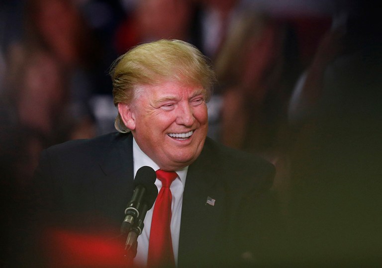 With the win, Trump topped Sen. Ted Cruz and Ohio Gov. John Kasich, both of whom had been buoyed in the Magnolia State by high profile endorsements and campaigned there recently in recent weeks. (AP Photo/Brynn Anderson)