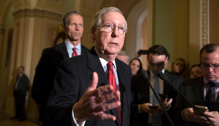 Senate Majority Leader Mitch McConnell, R-Ky., said in a statement: 