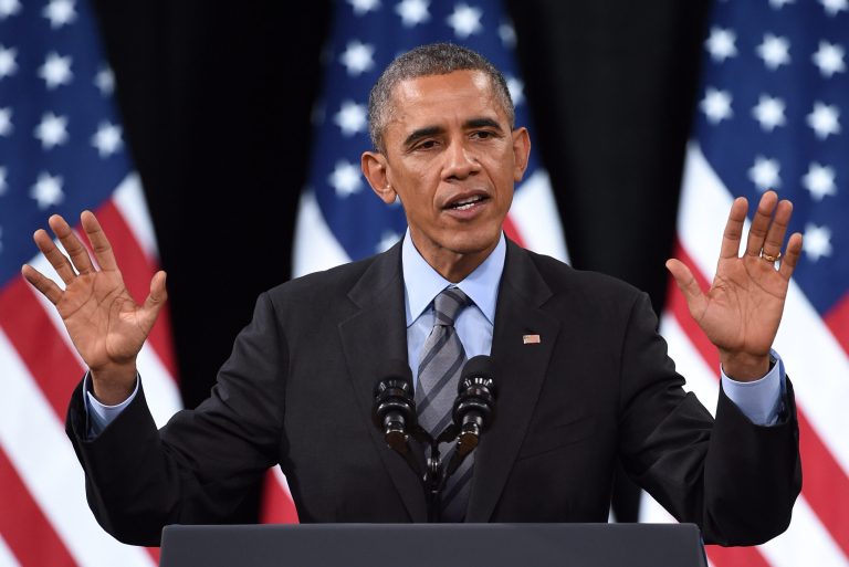 President Obama speaks about his executive action on U.S. immigration policy at Del Sol High School on November 21, 2014 in Las Vegas, Nevada. (Photo by Ethan Miller/Getty images)