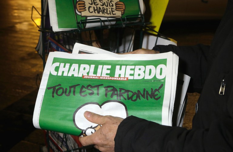 The Islamic State militant who planned last year's attack on French satirical news outlet Charlie Hebdo, was killed in a U.S. drone strike, Defense Department officials confirmed on Friday. (AP Photo/ Lionel Cironneau, File)