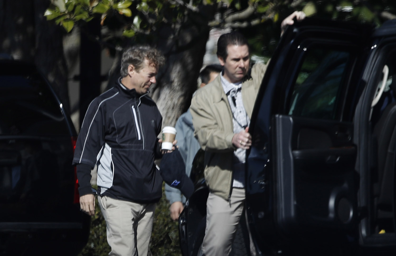 Trump takes Rand Paul on a golf outing to discuss healthcare